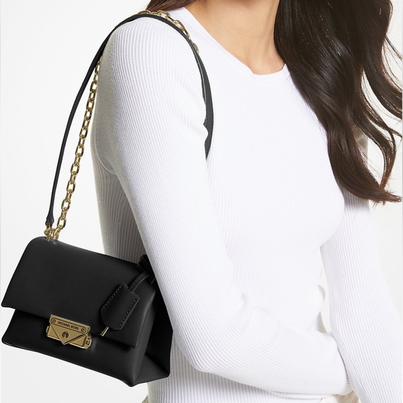 NWT Michael Kors Cece Small Faux Leather Shoulder Bag - Picture 5 of 5